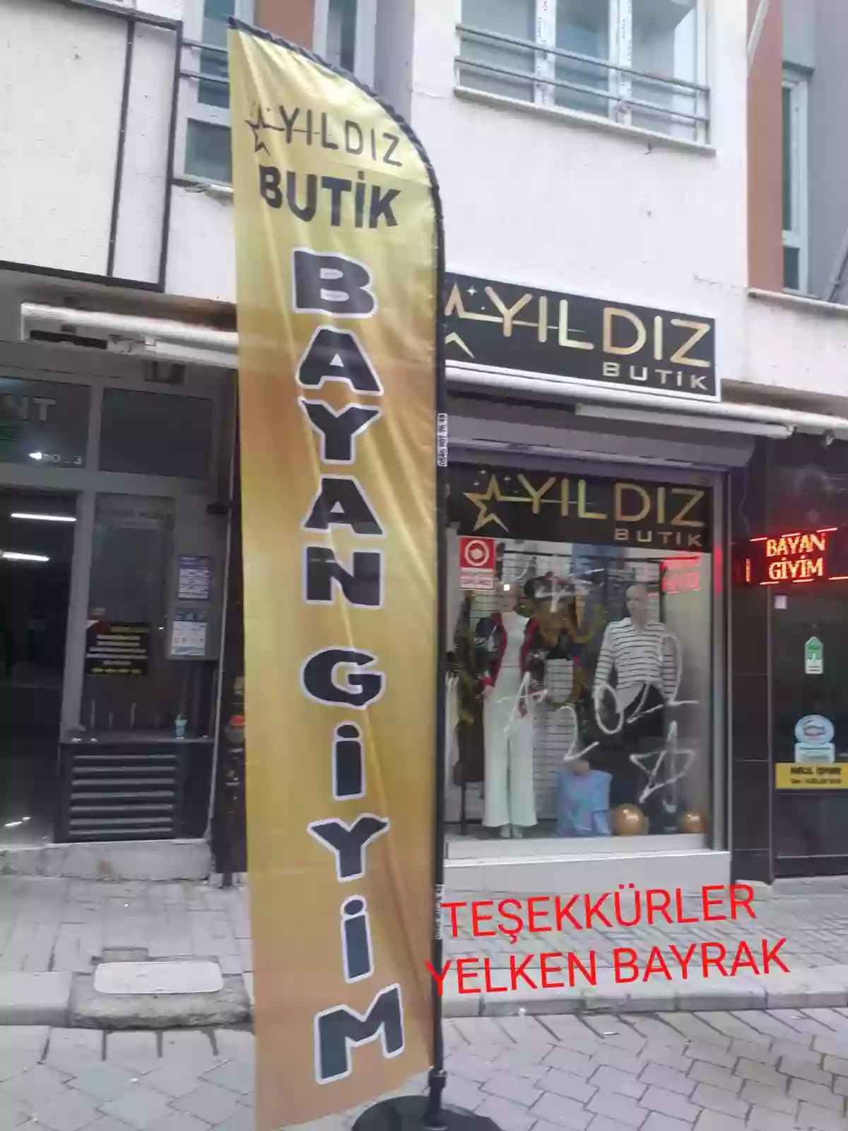 Tekstilci Yelken Bayrak Örnekleri