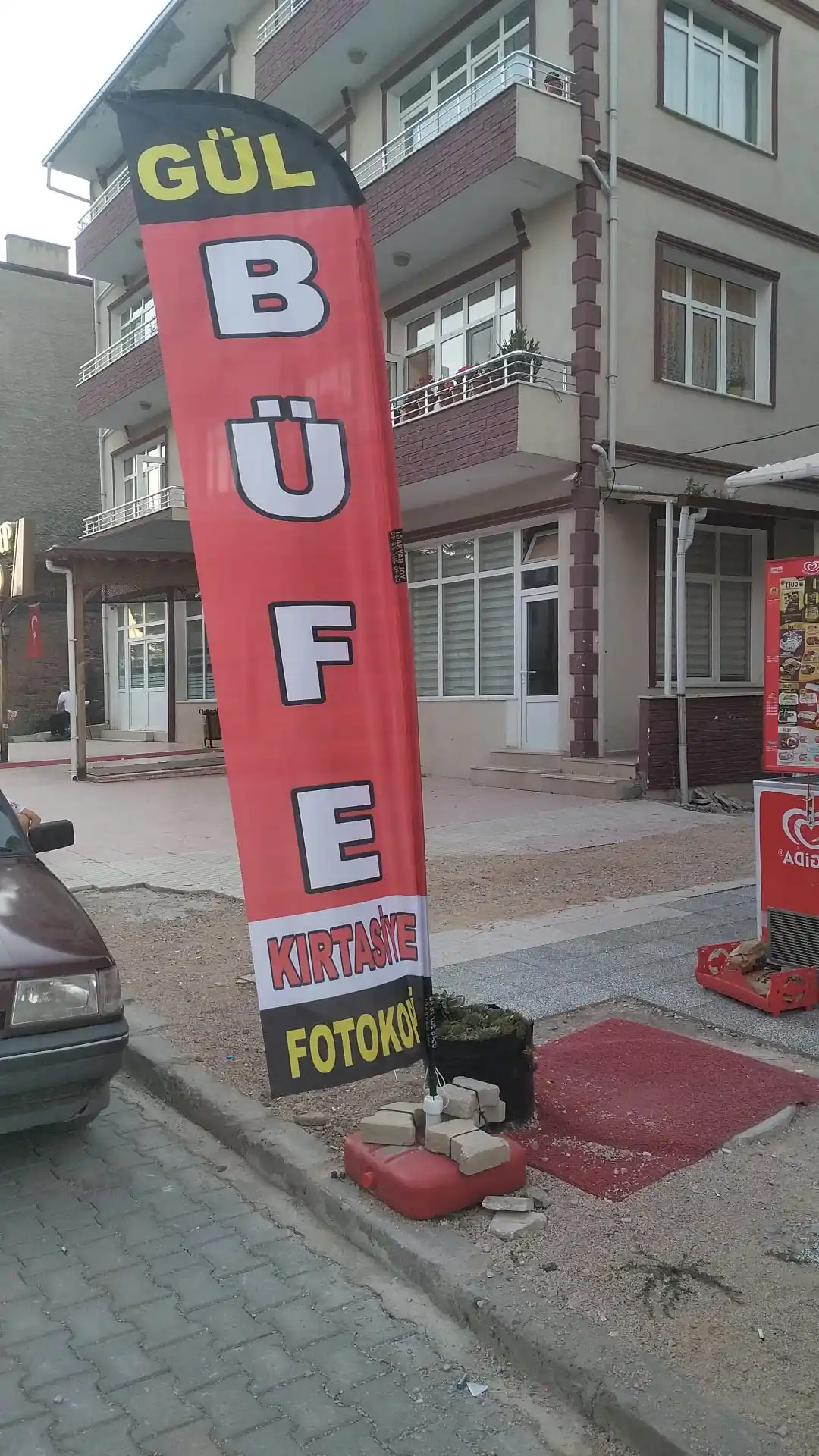 Büfe Yol Bayrağıları